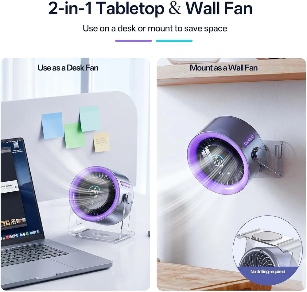 Coolhill Portable Desk Fan