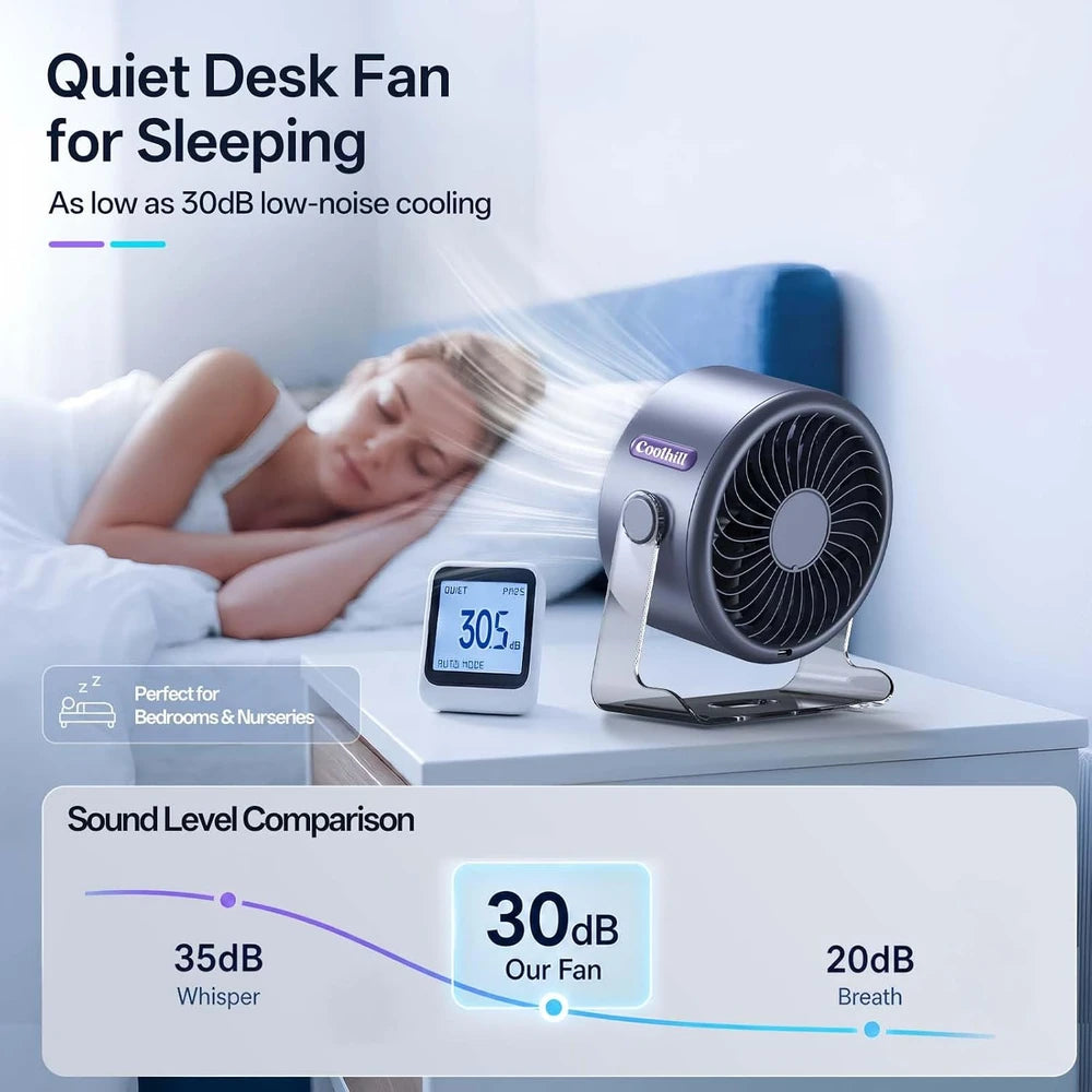 Coolhill Portable Desk Fan