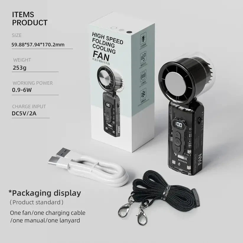Foldable Portable Handheld Fan
