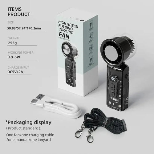 Foldable Portable Handheld Fan