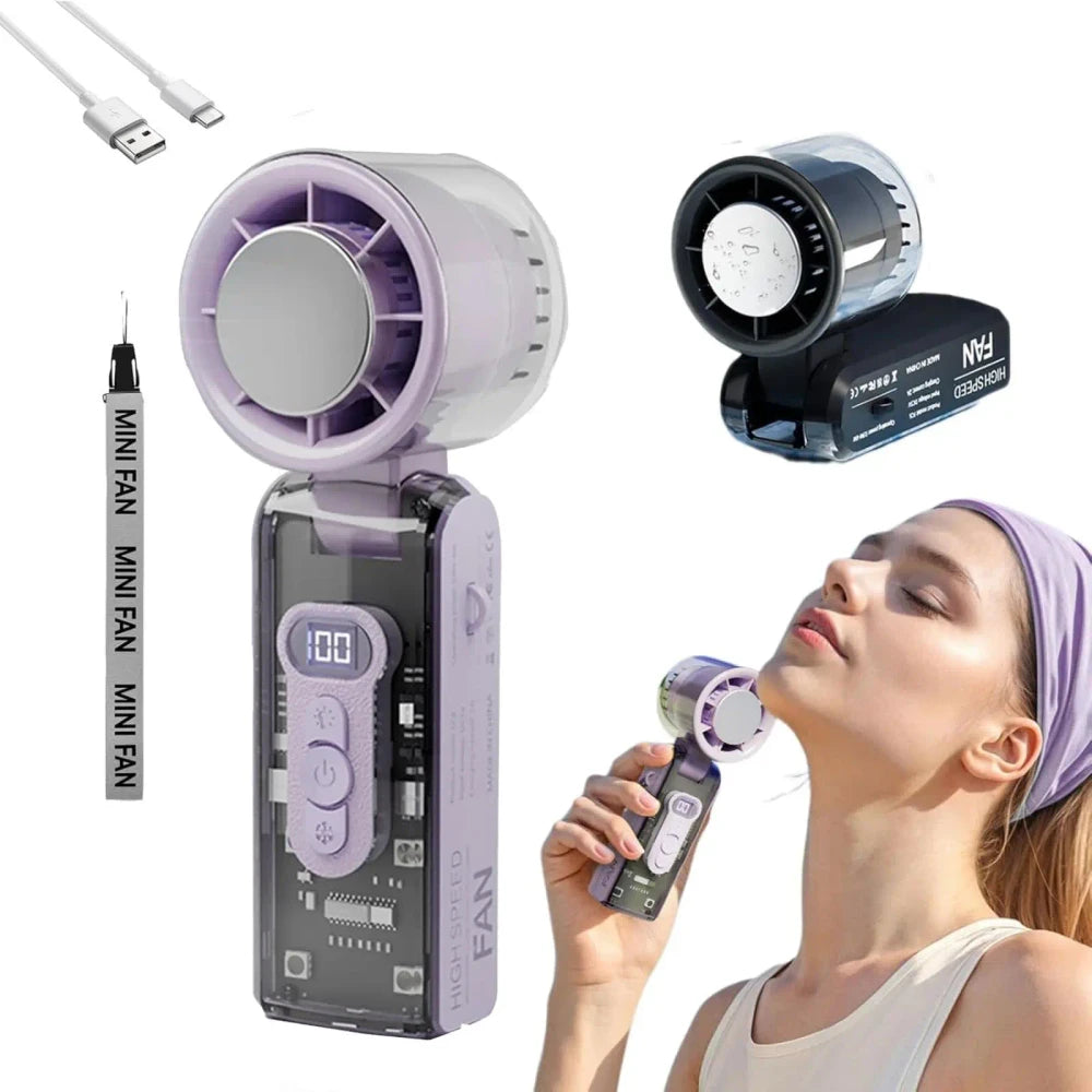 Foldable Portable Handheld Fan